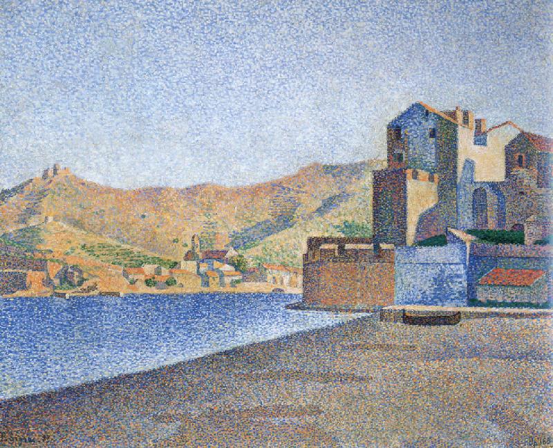 Paul Signac town beach collioure opus china oil painting image